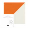 Picture of Tuscan Natural | 9' Fiberglass Market Umbrella Sunbrella® Awning Fabric