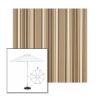 Picture of Westfield Mushroom | 9' Fiberglass Market Umbrella Sunbrella® Awning Fabric