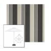 Picture of Clinton Granite | 11' Fiberglass Market Umbrella Sunbrella® Awning Fabric
