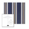 Picture of Emblem Navy | 11' Fiberglass Market Umbrella Sunbrella® Awning Fabric