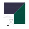 Picture of Captain Navy Forest Green | 5.5' Fiberglass Market Umbrella Sunbrella® Awning Fabric