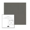Picture of Charcoal Grey | 5.5' Fiberglass Market Umbrella Sunbrella® Awning Fabric