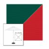 Picture of Forest Green Jockey Red | 5.5' Fiberglass Market Umbrella Sunbrella® Awning Fabric