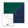 Picture of Forest Green Marine Blue | 5.5' Fiberglass Market Umbrella Sunbrella® Awning Fabric