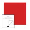 Picture of Logo Red | 5.5' Fiberglass Market Umbrella Sunbrella® Awning Fabric