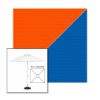 Picture of Orange Pacific | 5.5' Fiberglass Market Umbrella Sunbrella® Awning Fabric