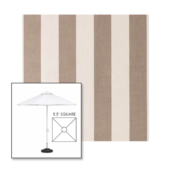 Picture of Paxton Marble | 5.5' Fiberglass Market Umbrella Sunbrella® Awning Fabric
