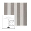 Picture of Paxton Stone | 5.5' Fiberglass Market Umbrella Sunbrella® Awning Fabric