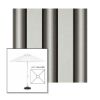 Picture of Grey Black White | 6.5' Fiberglass Market Umbrella Sunbrella® Awning Fabric
