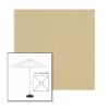 Picture of Linen | 6.5' Fiberglass Market Umbrella Sunbrella® Awning Fabric