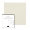 Picture of Oyster | 6.5' Fiberglass Market Umbrella Sunbrella® Awning Fabric