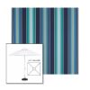 Picture of Saxon Cascade | 6.5' Fiberglass Market Umbrella Sunbrella® Awning Fabric