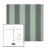 Picture of Beaufort Sagebrush | 7.5' Heavy Duty Aluminum Market Umbrella Sunbrella® Awning Fabric