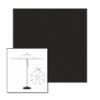 Picture of Black | 7.5' Heavy Duty Aluminum Market Umbrella Sunbrella® Awning Fabric