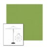 Picture of Ginkgo | 7.5' Heavy Duty Aluminum Market Umbrella Sunbrella® Awning Fabric