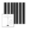 Picture of Marco Black | 7.5' Heavy Duty Aluminum Market Umbrella Sunbrella® Awning Fabric
