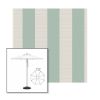 Picture of Paxton Dew | 7.5' Heavy Duty Aluminum Market Umbrella Sunbrella® Awning Fabric