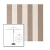 Picture of Paxton Marble | 7.5' Heavy Duty Aluminum Market Umbrella Sunbrella® Awning Fabric