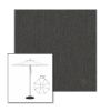 Picture of Slate | 7.5' Heavy Duty Aluminum Market Umbrella Sunbrella® Awning Fabric