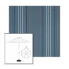 Picture of Motive Denim | 9' Heavy Duty Aluminum Market Umbrella Sunbrella® Awning Fabric