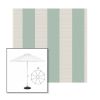 Picture of Paxton Dew | 9' Heavy Duty Aluminum Market Umbrella Sunbrella® Awning Fabric