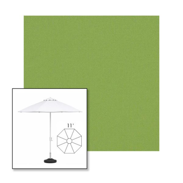 Picture of Ginkgo | 11' Heavy Duty Aluminum Market Umbrella Sunbrella® Awning Fabric