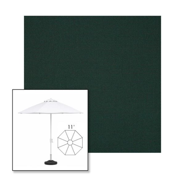 Picture of Ivy | 11' Heavy Duty Aluminum Market Umbrella Sunbrella® Awning Fabric