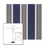 Picture of Emblem Navy | 5.5' Square Heavy Duty Aluminum Market Umbrella Sunbrella® Awning Fabric