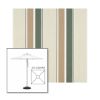 Picture of Fern Heather Beige Block | 5.5' Square Heavy Duty Aluminum Market Umbrella Sunbrella® Awning Fabric