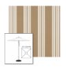 Picture of Heather Beige Classic | 5.5' Square Heavy Duty Aluminum Market Umbrella Sunbrella® Awning Fabric