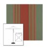 Picture of Henna Fern Vintage | 5.5' Square Heavy Duty Aluminum Market Umbrella Sunbrella® Awning Fabric