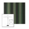 Picture of Marco Olive | 5.5' Square Heavy Duty Aluminum Market Umbrella Sunbrella® Awning Fabric