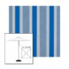 Picture of Baycrest Pacific | 6.5' Square Heavy Duty Aluminum Market Umbrella Sunbrella® Awning Fabric