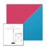 Picture of Pink Azure | 6.5' Square Heavy Duty Aluminum Market Umbrella Sunbrella® Awning Fabric