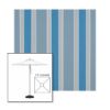 Picture of Baycrest Sky | 7.5' Square Heavy Duty Aluminum Market Umbrella Sunbrella® Awning Fabric
