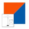 Picture of Orange Pacific | 7.5' Square Heavy Duty Aluminum Market Umbrella Sunbrella® Awning Fabric