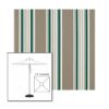 Picture of Taupe 2 | 7.5' Square Heavy Duty Aluminum Market Umbrella Sunbrella® Awning Fabric