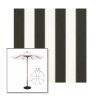 Picture of Beaufort Classic | 7.5' Wood Frame Market Umbrella Sunbrella® Awning Fabric
