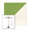 Picture of Ginkgo White | 7.5' Wood Frame Market Umbrella Sunbrella® Awning Fabric