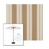 Picture of Heather Beige Classic | 7.5' Wood Frame Market Umbrella Sunbrella® Awning Fabric