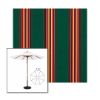 Picture of Hemlock Tweed Fancy | 7.5' Wood Frame Market Umbrella Sunbrella® Awning Fabric