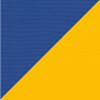 Picture of Mediterranean Blue Sunflower | 7.5' Wood Frame Market Umbrella Sunbrella® Awning Fabric