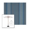 Picture of Motive Denim | 7.5' Wood Frame Market Umbrella Sunbrella® Awning Fabric