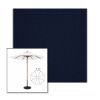 Picture of Royal Navy | 7.5' Wood Frame Market Umbrella Sunbrella® Awning Fabric