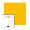 Picture of Sunflower Yellow | 7.5' Wood Frame Market Umbrella Sunbrella® Awning Fabric