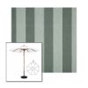 Picture of Beaufort Sagebrush | 9' Wood Frame Market Umbrella Sunbrella® Awning Fabric