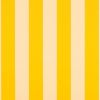 Picture of Beaufort Yellow White | 9' Wood Frame Market Umbrella Sunbrella® Awning Fabric