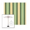 Picture of Colonnade Juniper | 9' Wood Frame Market Umbrella Sunbrella® Awning Fabric