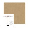 Picture of Heather Beige | 9' Wood Frame Market Umbrella Sunbrella® Awning Fabric