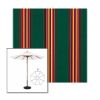 Picture of Hemlock Tweed Fancy | 9' Wood Frame Market Umbrella Sunbrella® Awning Fabric